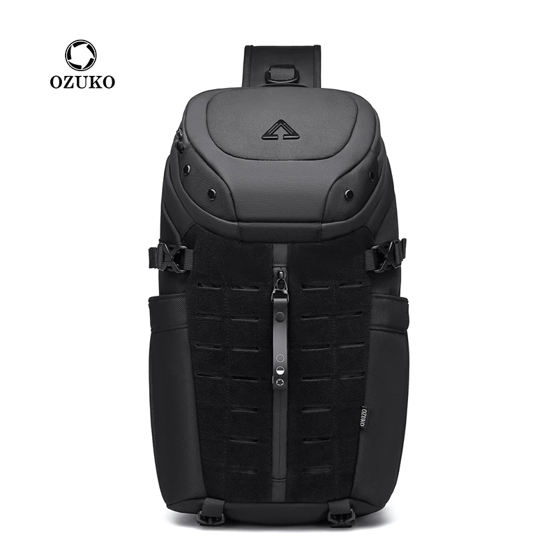 

Ozuko 9730 New Trendy Wholesale Sling Bag Outdoor Travel Men Crossbody Chest Bag Men Single Shoulder Crossbody Bag