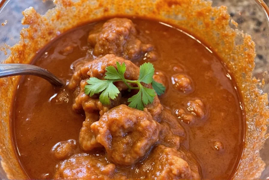 Chipotle adobo sauce displayed on a table with other spices