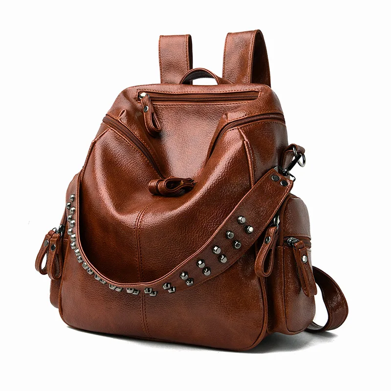 

Fashion Design Pu leather Material Lady Backpack Bag For Women
