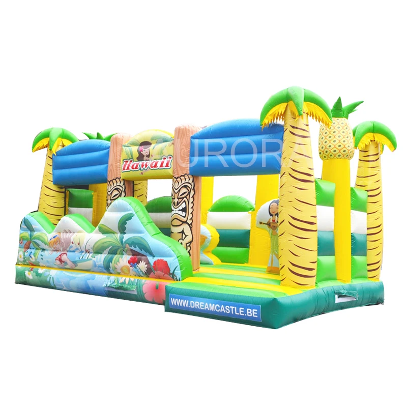 

Hawaii Inflatable Party Bounce Inflatable Jumping House Commercial Hawaii inflatable bouncer for Kids, Customized