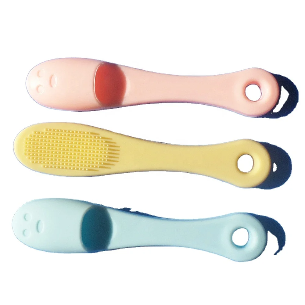 

Silicone Exfoliating Face Scrubber Exfoliator Set Facial Cleaning Tool for Dry Skin Care Nose Acne Blackhead Remover Lip Brush