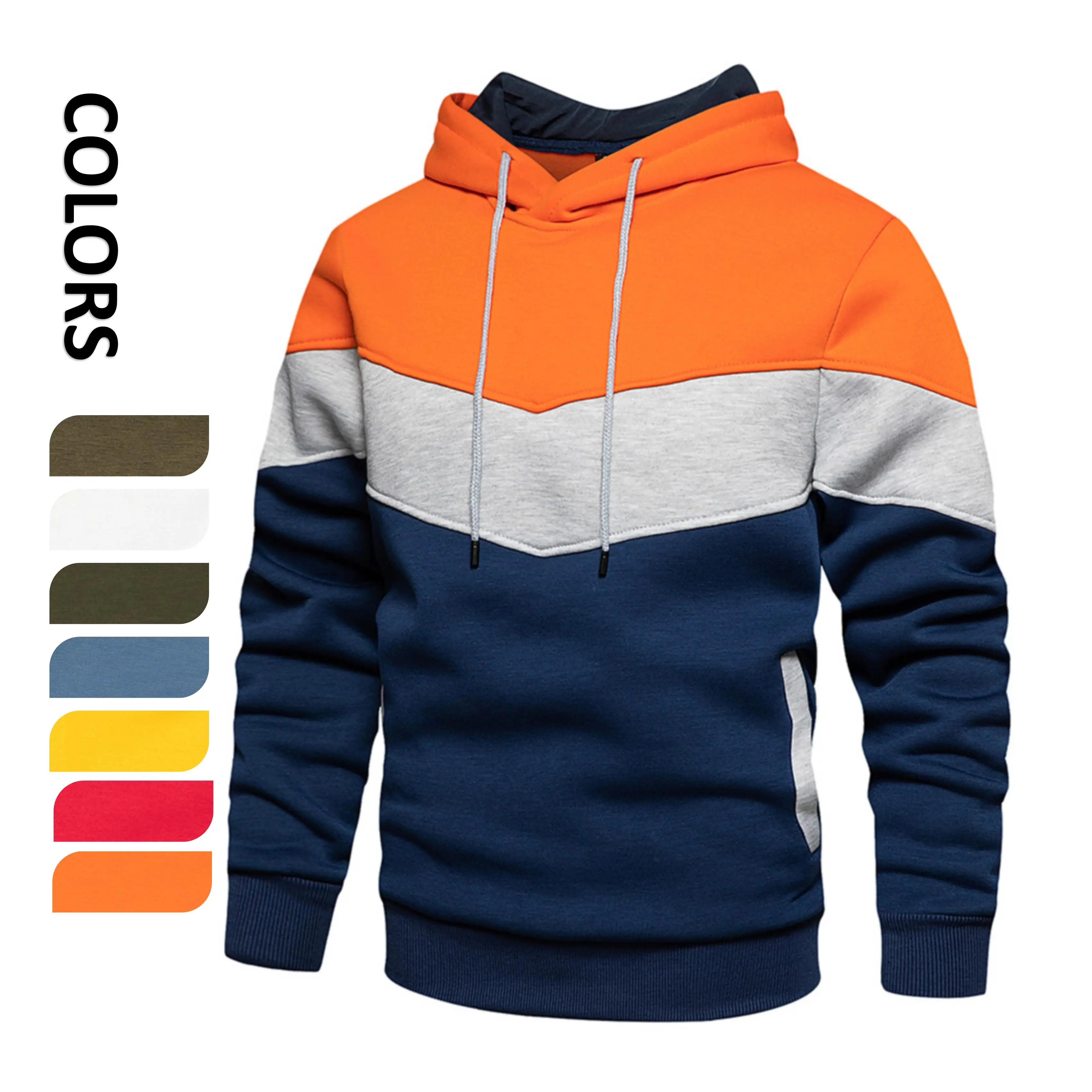 

BBHT90 Men Hooded Sweaters High Quality Custom Logo Thick Winter Hoodies Unisex Hoodies