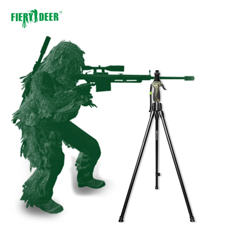 
FieryDeer Gen 4 DX-004-01GEN4 Telescopic Hunting accessories Rifle shooting Rest tripod/ hunting Shooting Stick/red dot sight 