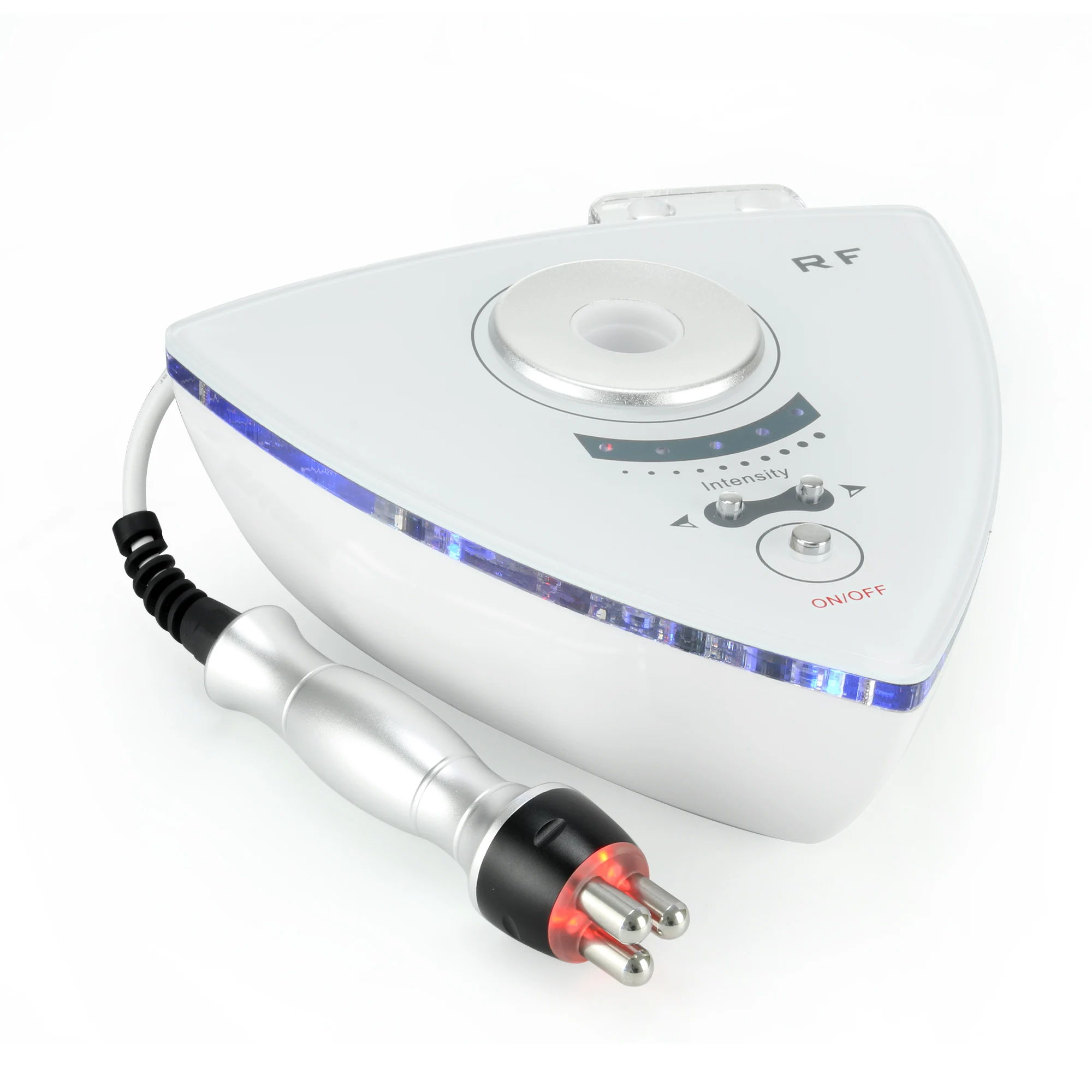 

RF001T Tripola radio frequency machine For Wrinkle Remover skin lifting Tightening Face Beauty Equipment, As picture, white color in stock