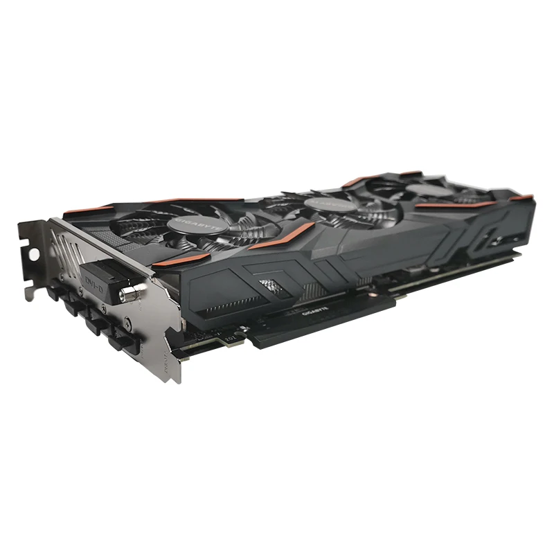 Gigabyte RX580 8GB GeForce GTX 1080 GDDR5 PCI Express 3.0 16X video gaming graphics card external graphics card for desktop