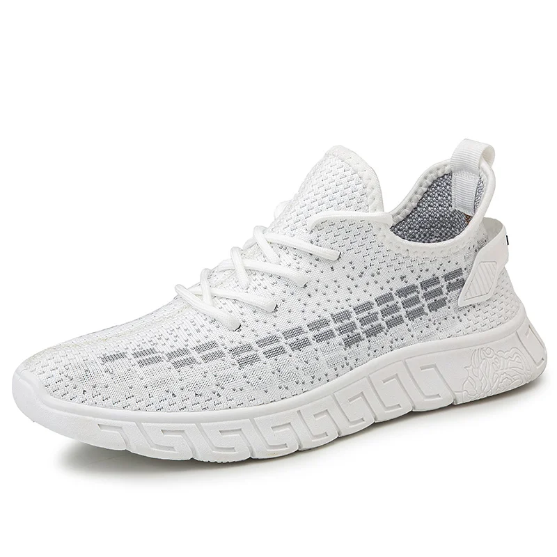 

Factory Price Men'S Sport Casual Shoes Fly Woven Casual Sneaker