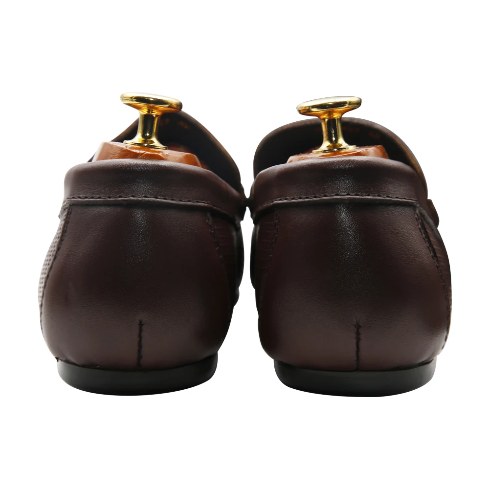 
Men Slip-on Moccasin Driving Shoes Cow leather breathable Loafers 