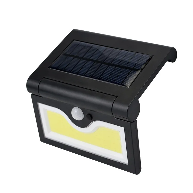 5W waterproof security COB Solar Power PIR Motion Sensor Wall Light outdoor for garden