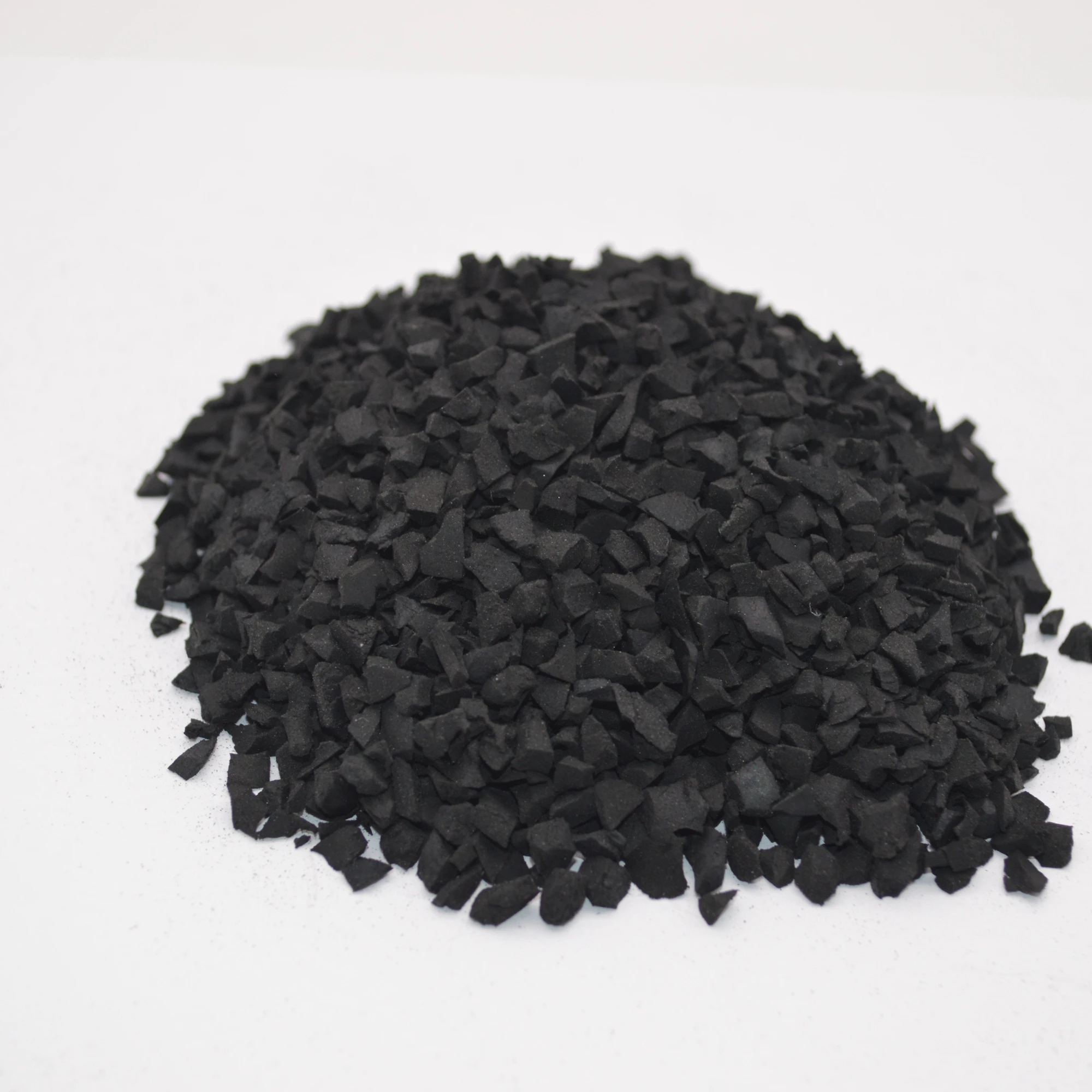 
Black artificial grass EPDM rubber granules for soccer football field 