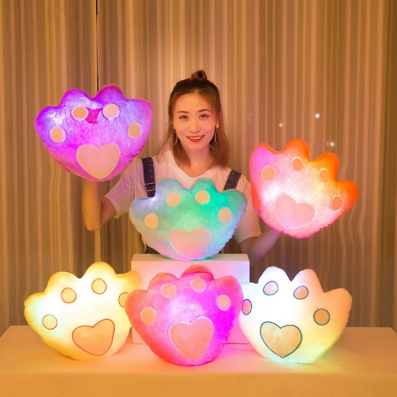 

Appeasing Luminous Pillow at Night for Children Glow Toy LED Light Plush Toy