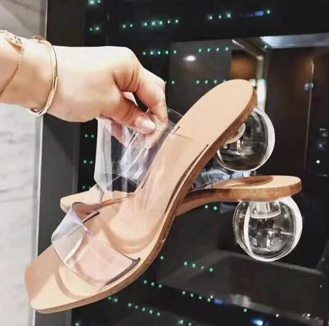 

c11554a plus size women's low heel jelly shoes slippers