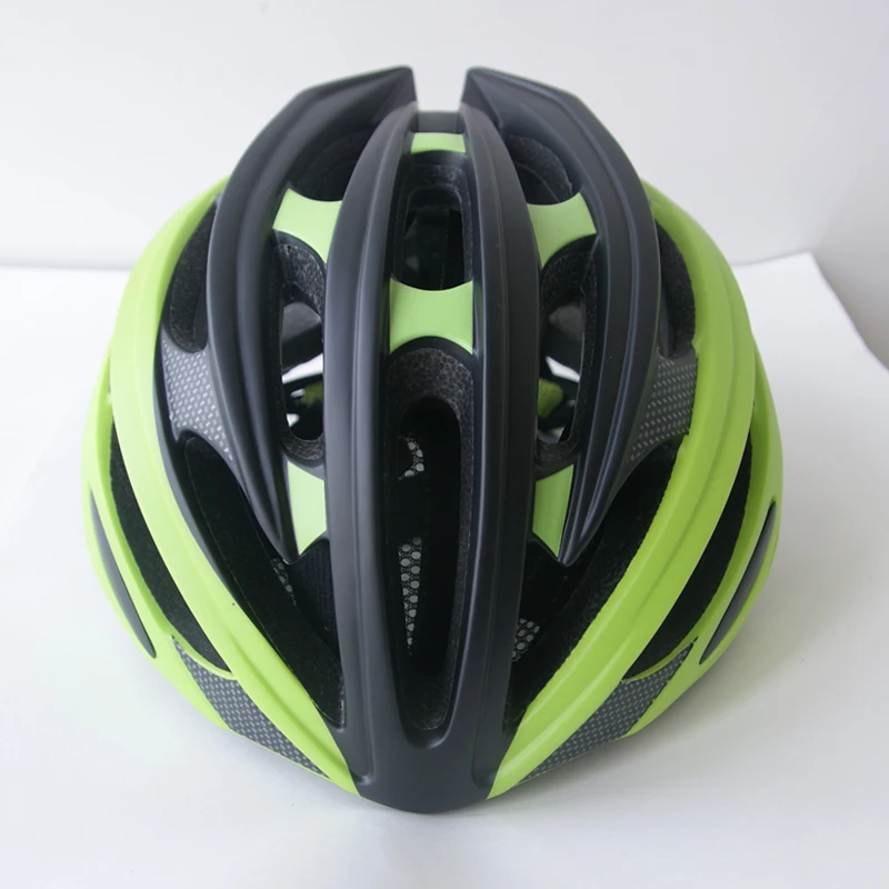 black road bike helmet