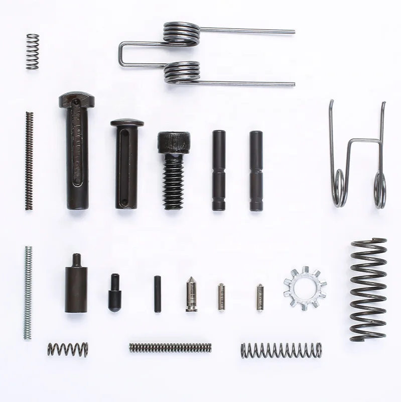 

21PcsTactical Rifle AR 15 Accessories All Lower Pins Springs Detents Tool Spare Kit .233 5.56 Magazine Catch AR15 Lower Parts, Black