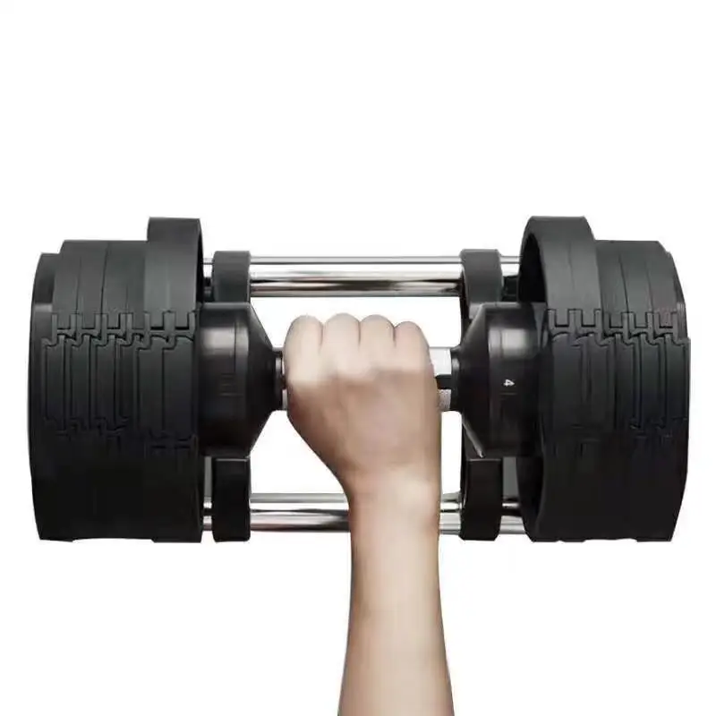 

Quick and easy change factory cheap price NEW adjustable dumbbells 32kg 70LB, Optional