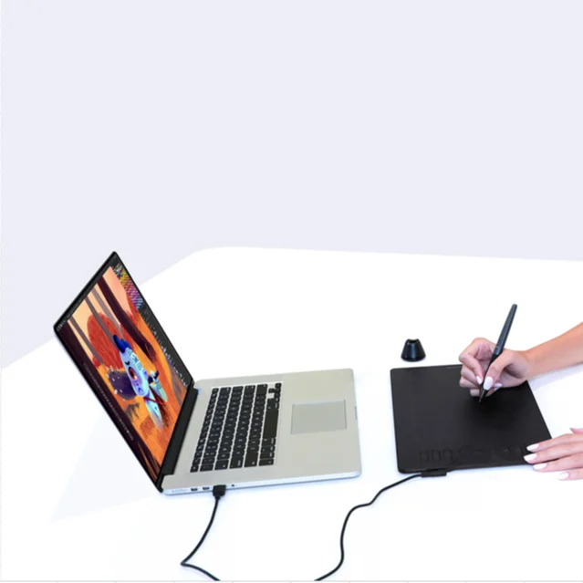 

Huion pc computer accessories pen drawing graphic tablet pad tablette graphique with express keys