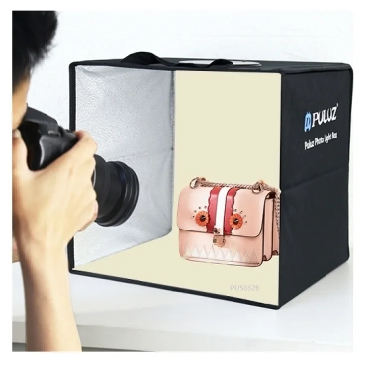 

Wholesale OEM Customized PULUZ 30Cm Folding Light Product Photo Camera Orbitvu Box