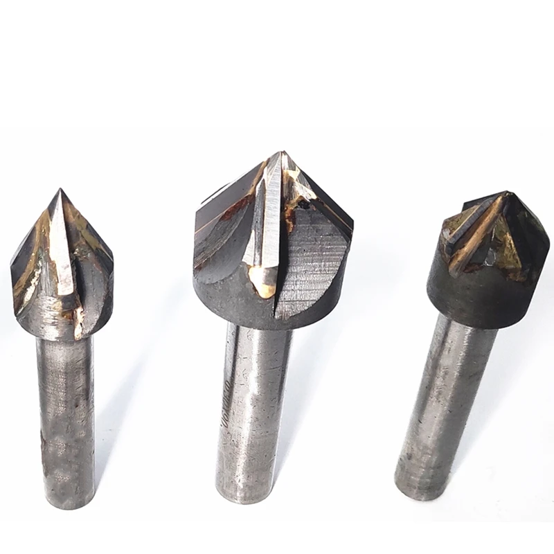 

LIVTER Inlaid alloy dense tooth over-center 30/60/90/120 degree multi-edged chamfering knife countersink