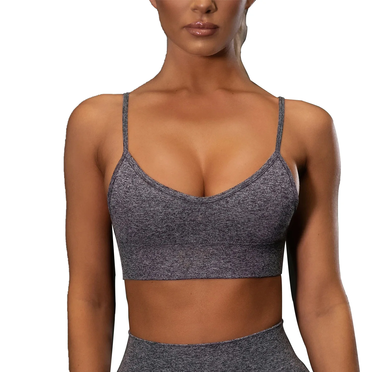 

Pure Color Seamless Yoga Fitness Sports Bra, 8 colors available