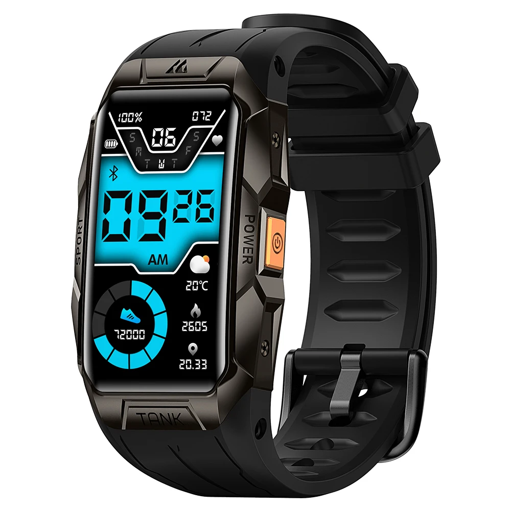 

KOSPET TANK X1 Outdoor Rugged Smart Watch Full Metal 70 Sports Modes 1.47" HD AMOLED Waterproof SmartWatch