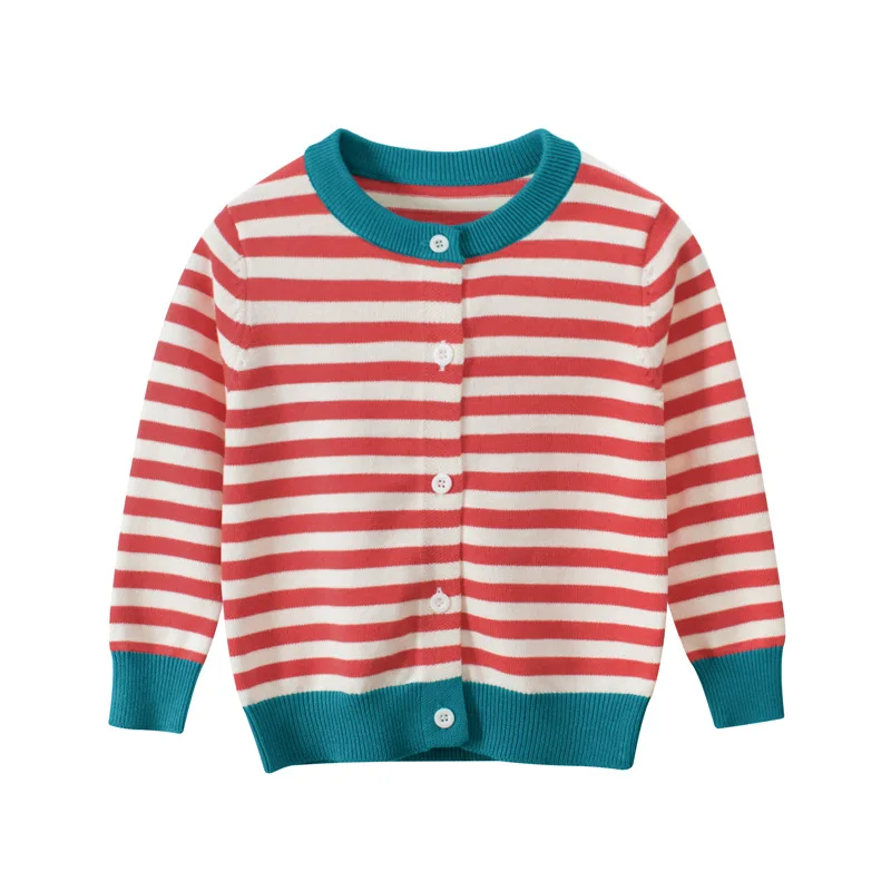 

Wholesale children's clothing autumn winter striped kid's o-neck pullover long sleeve knitted sweater
