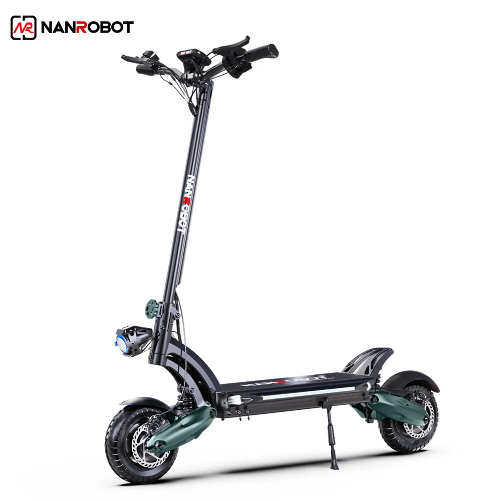 

Nanrobot D6+ e scooter 10inch 2000w two wheel high speed foldable adult electric scooter