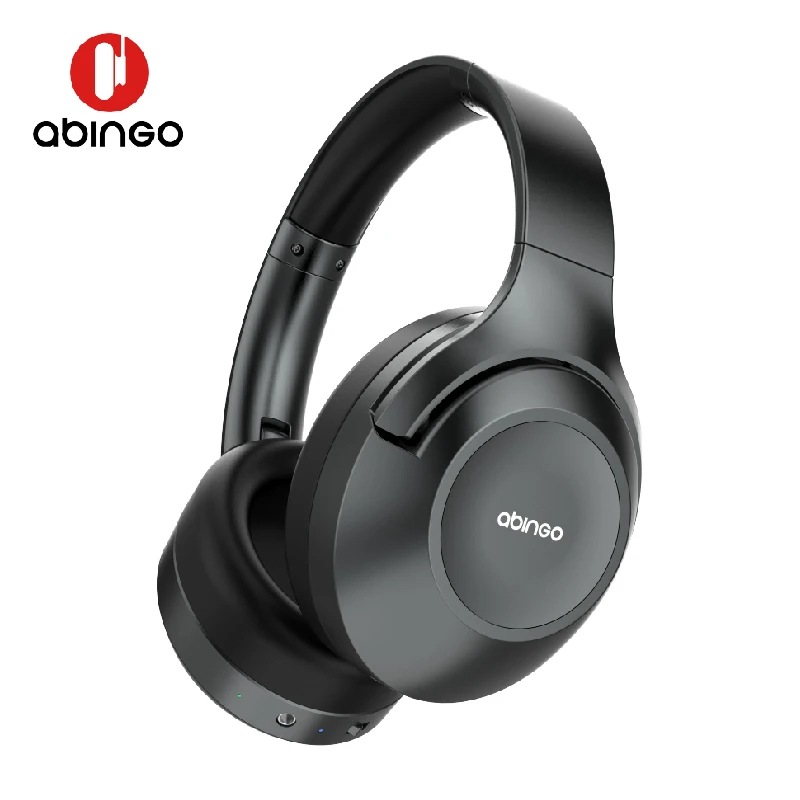 

ANC Hybrid Active Noise Cancelling Headphones Wireless V 5.0 Over Ear Stereo Headset With Microphone Abingo BT30NC PRO 600MAH