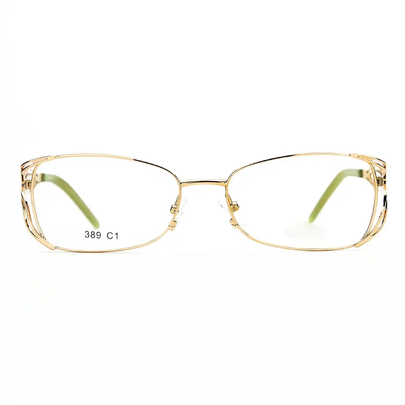 

Hot selling wenzhou factory double bridge glasses frame metal frame glasses
