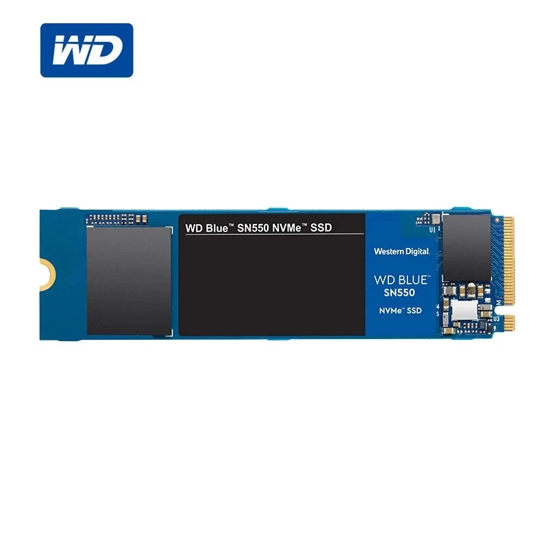 

Western Digital Blue SN550 SSD 250GB 500GB 1TB M.2 2280 NVMe PCIe Gen3*4 Internal Solid State Drive For PC 2020 New Model