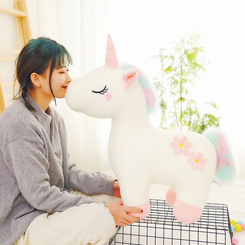 
Plush Unicorn Toys Kids Baby Soft Toys Animal Advertising Promotional Gifts Holiday Giveaways Stuffed Toys 30cm 