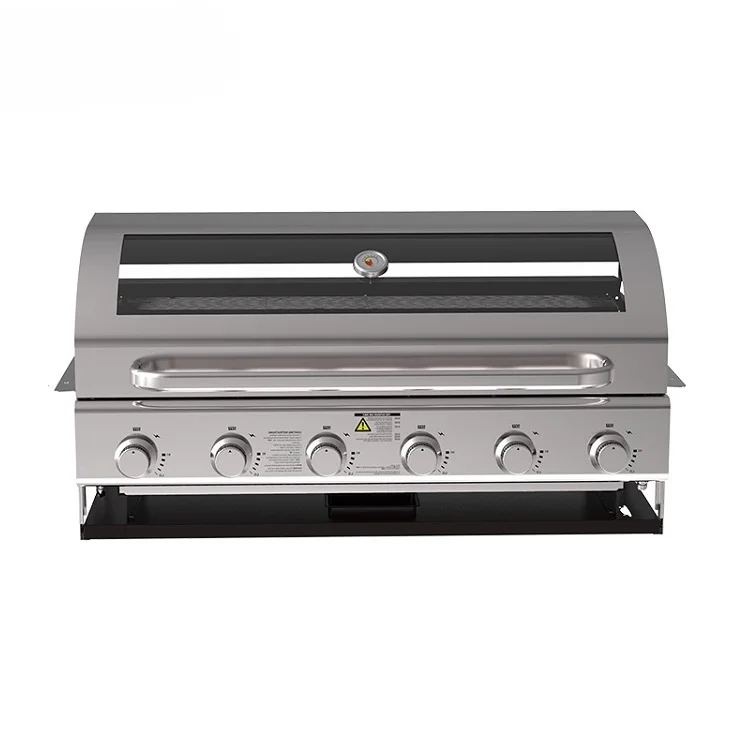 

Flame Safety Device Professional Powder Coated Stainless Steel Built-In BBQ Gas Grills