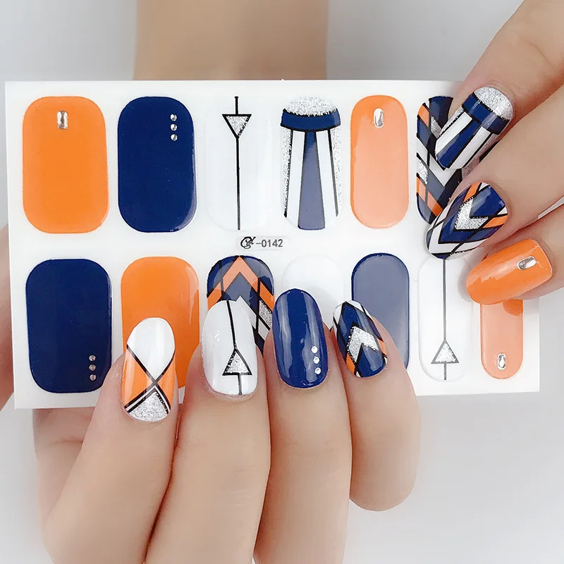 

Hot Sale Popular Special Pattern Nail Stickers 3D Nail Sticker, Color