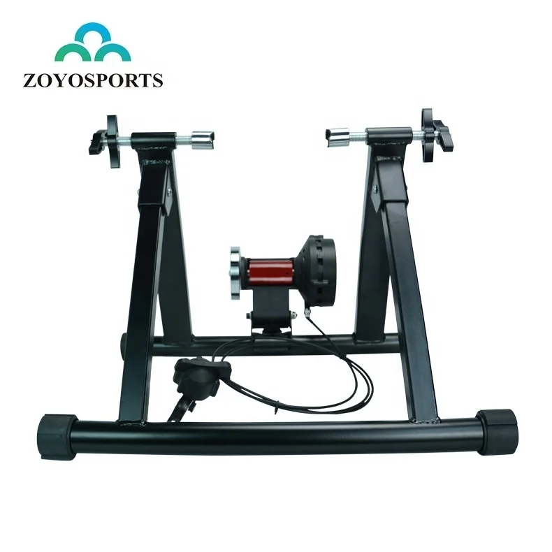 

ZOYOSPORTS Portable Exercise Bicycle Trainer Stand Black Folding Magnetic Resistance Indoor Bike Trainer