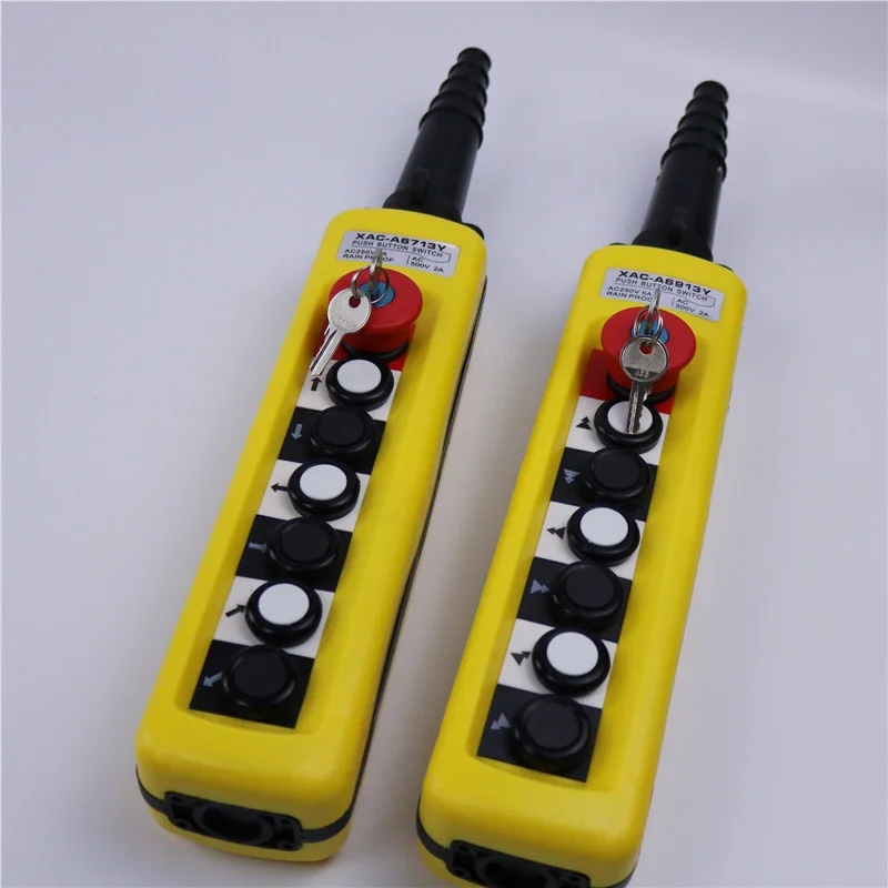 Xaca6713y Pendant Control Station With Key Buy Control Station Box