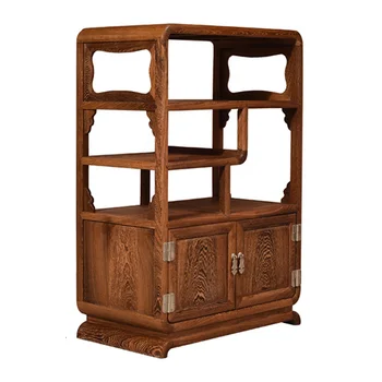 Wood Furniture Display Cabinet Chinese Meuble Rangement Curio Wood Furniture Display Cabinet Chinese