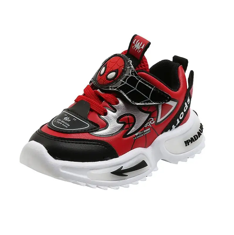 

Kids cartoon Sneakers Boys Girls White trainers Children Casual School shoes Size