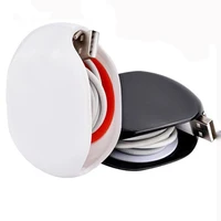 

Customize Logo ABS Plastic Earphone Wire Retractable Cable Winder Organizer for Gifts