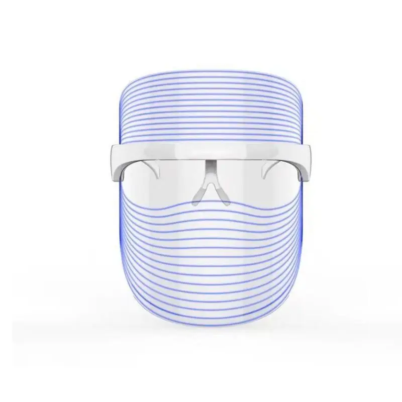 

Hot Sale 3 Color LED Phototherapy Whitening Facial Mask Leauty Lnstrument, White