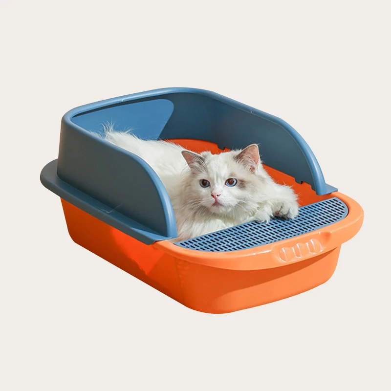 

Arenero Para Gato Large 1.5KG PP Mascota Pet Cleaning Supplies Self Cleaning Litter Box Cat Toilet Litter Tray Cat Litter Box