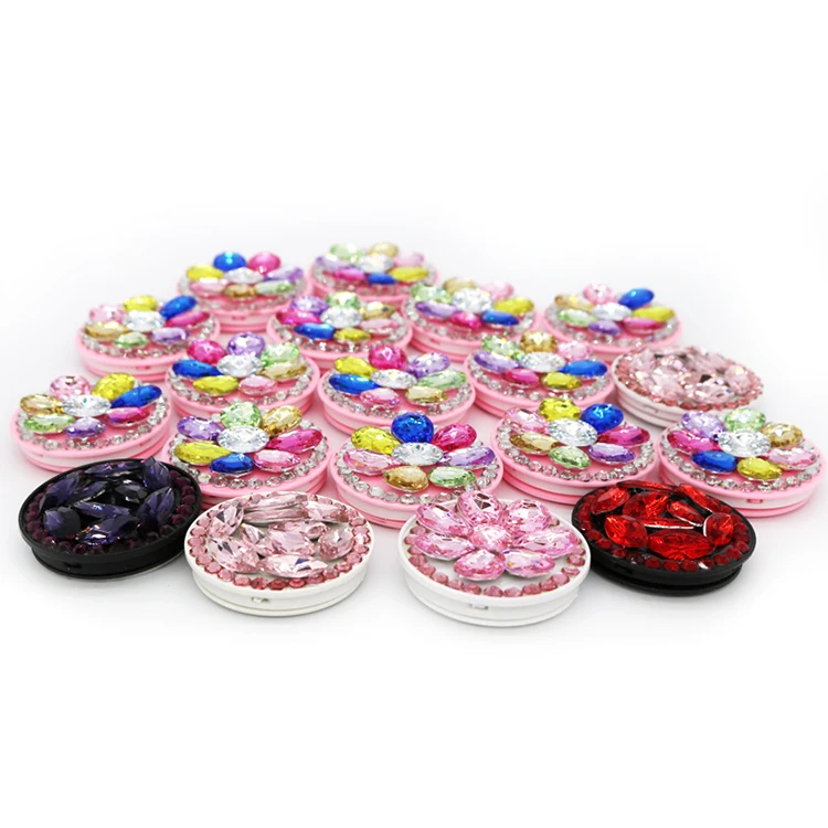 

Universal Mobile Phone stand socket plastic rings luxucy phone holder full diamond