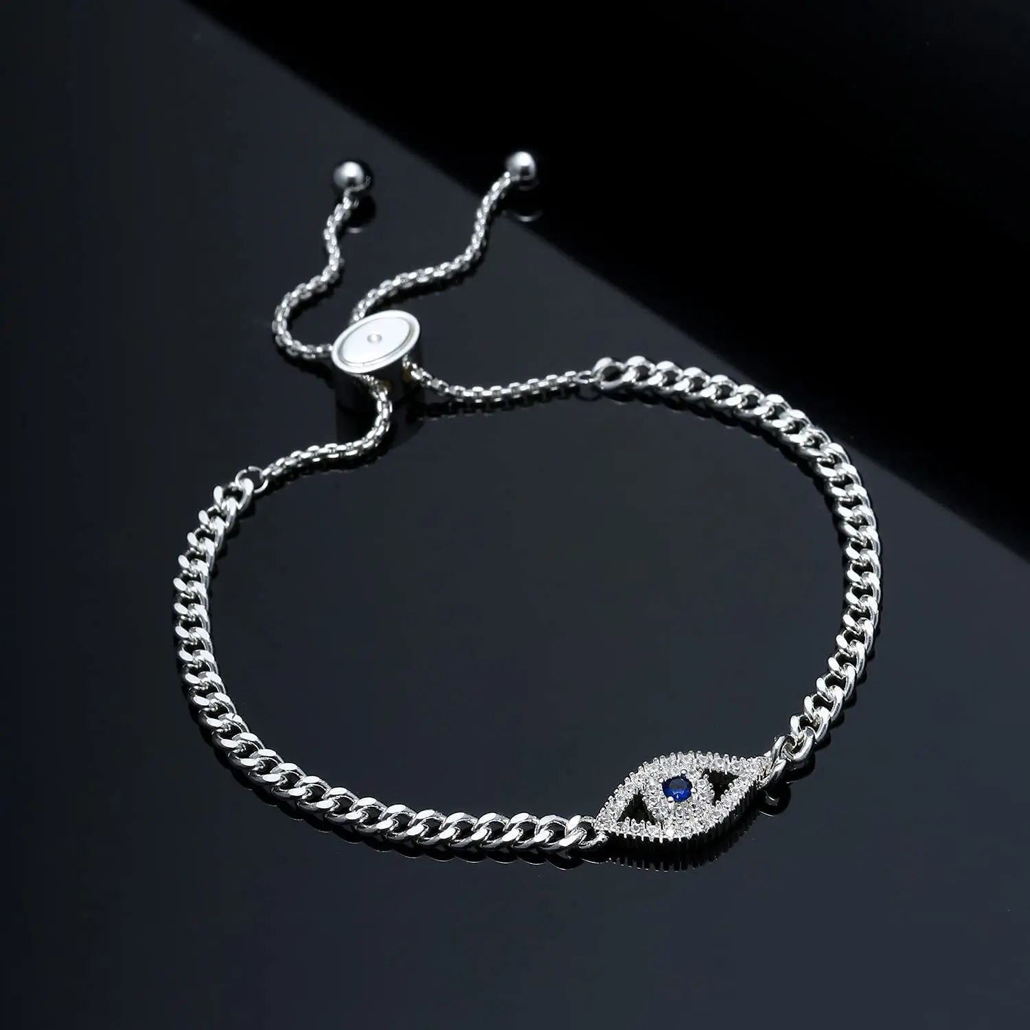 

Women jewelry designer 18k gold Diamond Rhinestone Bangle stainless steel Bracelet