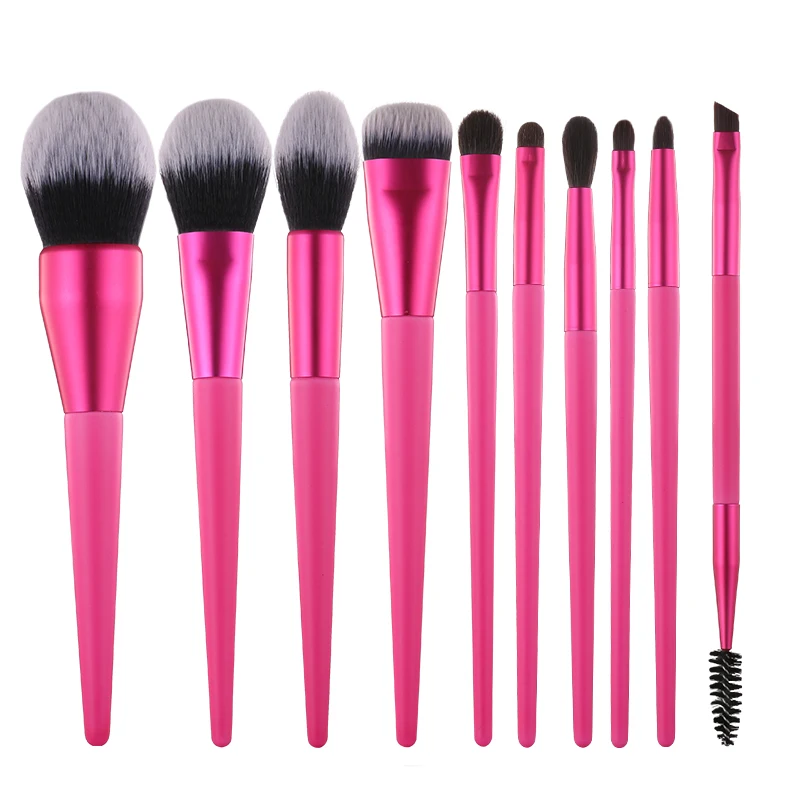 

HXT-015 fashion factory makeup brushes set vegan synthetic make up cosmetics tools makeup brush kit
