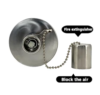 
Stainless Steel Citronella Torch Oil Torches For Garden Square 