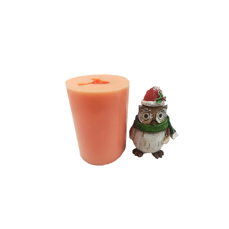 B-3004 3D Owl Silicone Mold DIY handmade candle silicone mold Chocolate silicone mould for cake candle
B-3004 3D Owl Silicone Mold DIY handmade candle silicone mold Chocolate silicone mould for cake candle