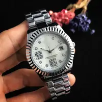 

New Top Brand Luxury Iced Out Watch Gold Diamond Watch for Men Square Quartz Waterproof Wristwatch Relogio Masculino