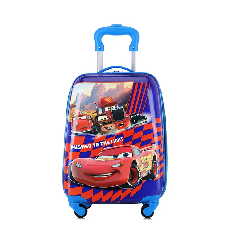 

Hot sale customize multiple cute cartoon design 16 inch children backpack and 18 inch cabin luggage for kids suitcase, Picture