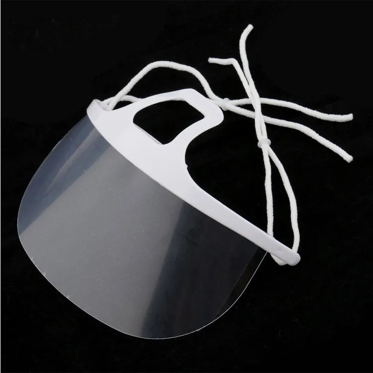 
Transparent Anti-fog Face Mask Plastic Comfortable Spittle Shield Tattoo Mouth Cover Kitchen Catering Mask 