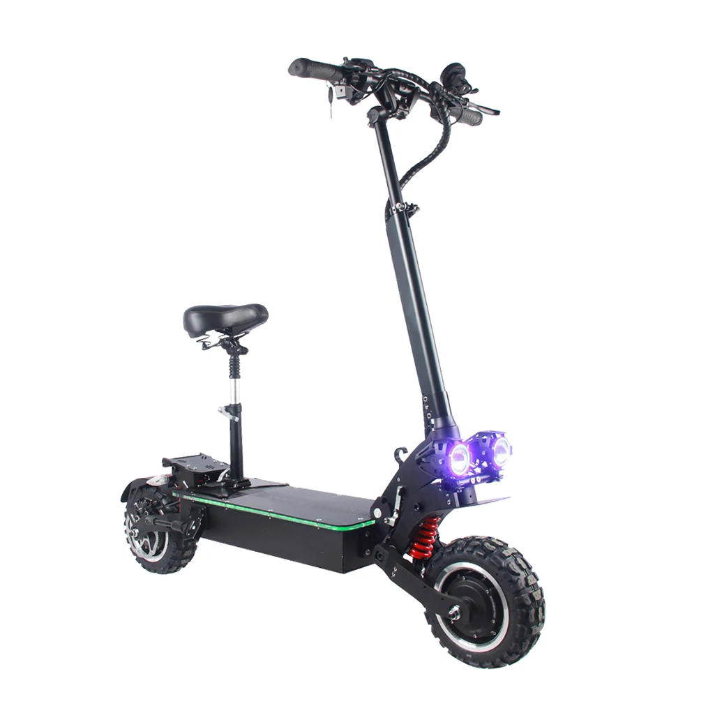 

waibos 80-150kms range dual engine e scooter kick e bike electric bicycle motorcycle 11 inch electric scooter with 6000W 7000W