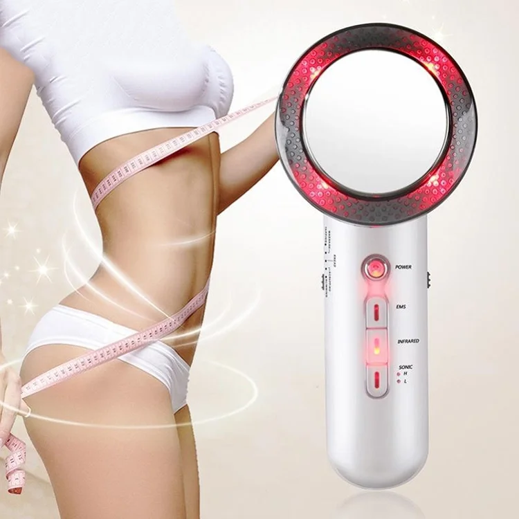 

2021 new 3 in 1 EMS face and body ultrasound cavitation device face lift slimming