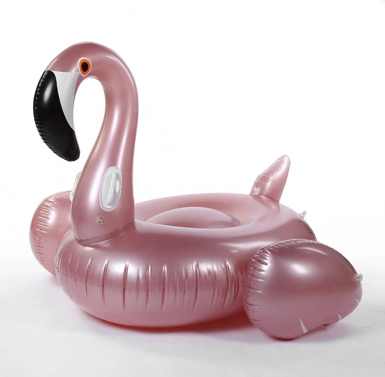 

Water sports equipment Inflatable Toys Small Rose Golden Flamingo water float for swimming, Rose golden, white,black,pink,customized