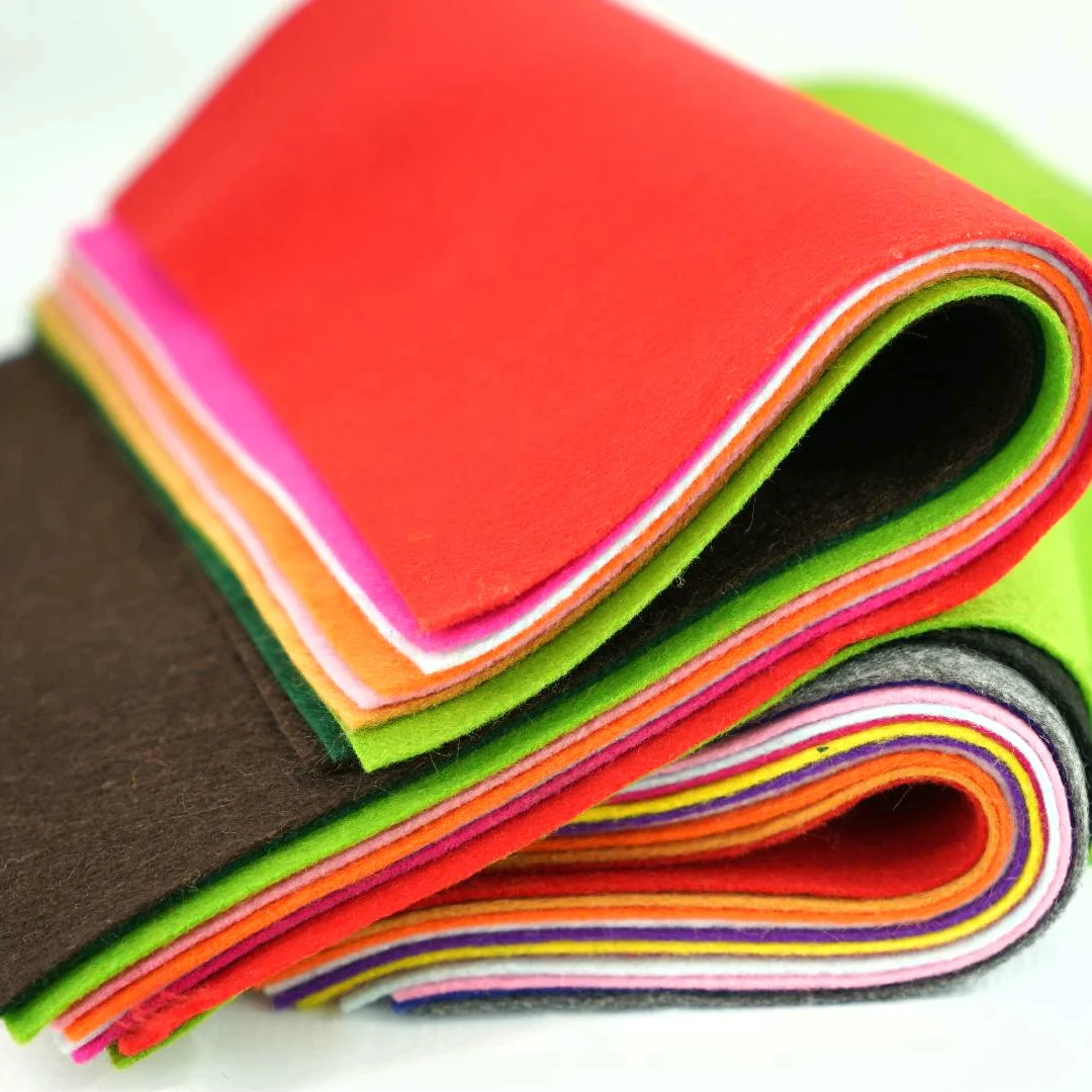 Nonwoven Acrylic Felt Craft Felt Fabric For Handmade Craft 1mm 2mm 3mm